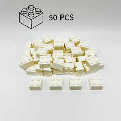 50pcs Building Blocks 2 X 2 Stud Hole Small Compatible with 3003 for Toys DIY