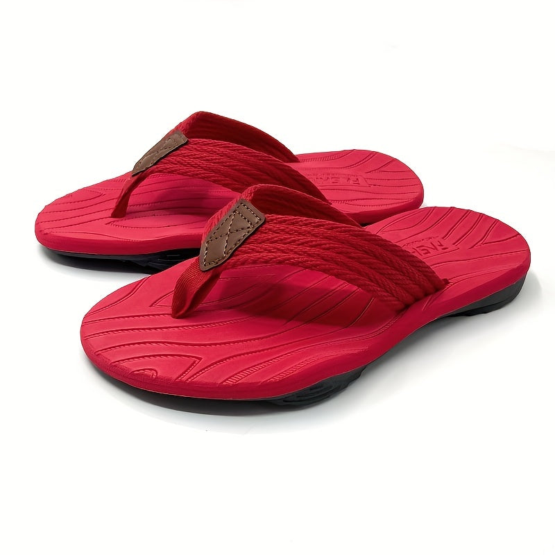 Men's Summer Flip Flops Lightweight Comfy Thong Sandals