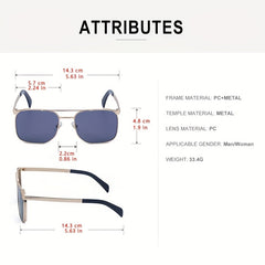 Men's Aviator Sunglasses Classic UV400 with Case