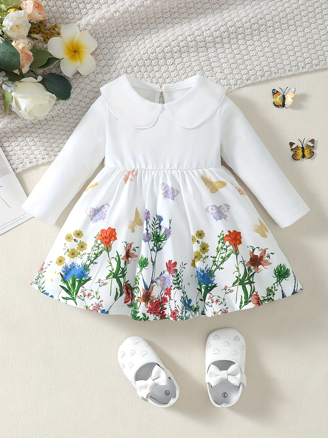 Sweet Baby Girls Floral Dress Party Dress