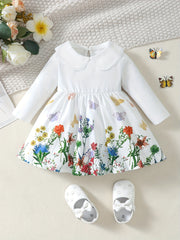 Sweet Baby Girls Floral Dress Party Dress