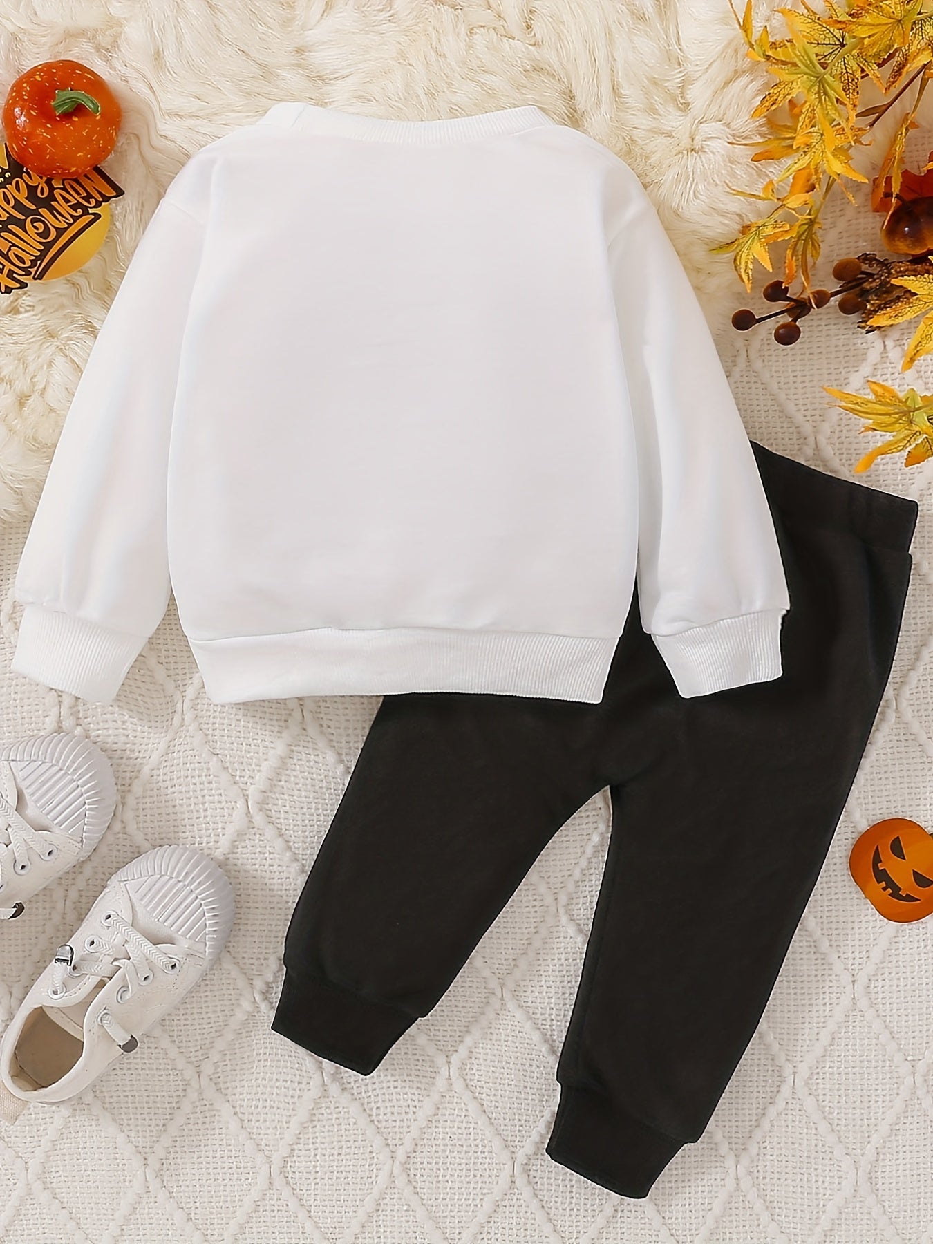 Baby Boy Halloween Costume Pumpkin 2pcs Set