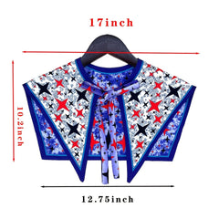 Faux Collar Square Collar Shawl Detachable Collar For Women Girls