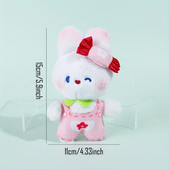 Rabbit Doll Pendant Plush Toy Keychain Christmas Gift