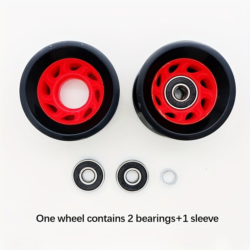 Speed Roller Skates with Four Wheels Roller Skate Wheels Accessories