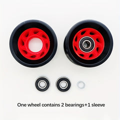 Speed Roller Skates with Four Wheels Roller Skate Wheels Accessories