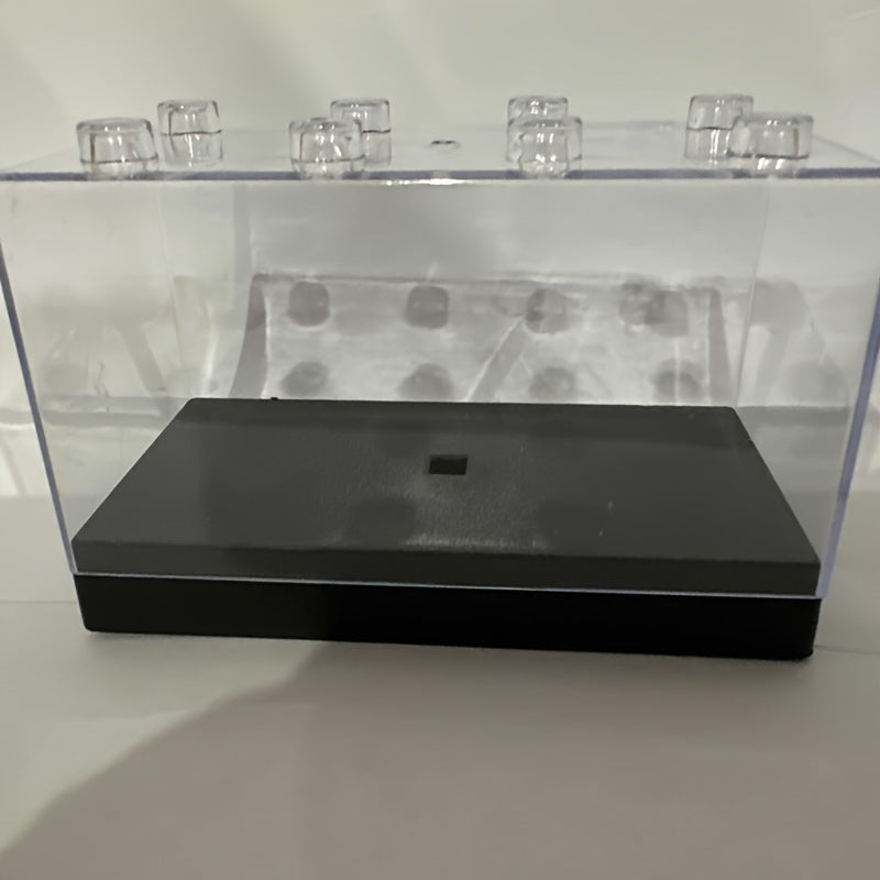 1pc Transparent Car Model Storage Box ABS Display Box