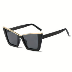 Y2K Cat Eye Sunglasses Hiphop Gradient UV400