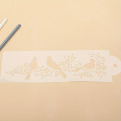 Bird Hollow Out Template for Home Decor Crafts