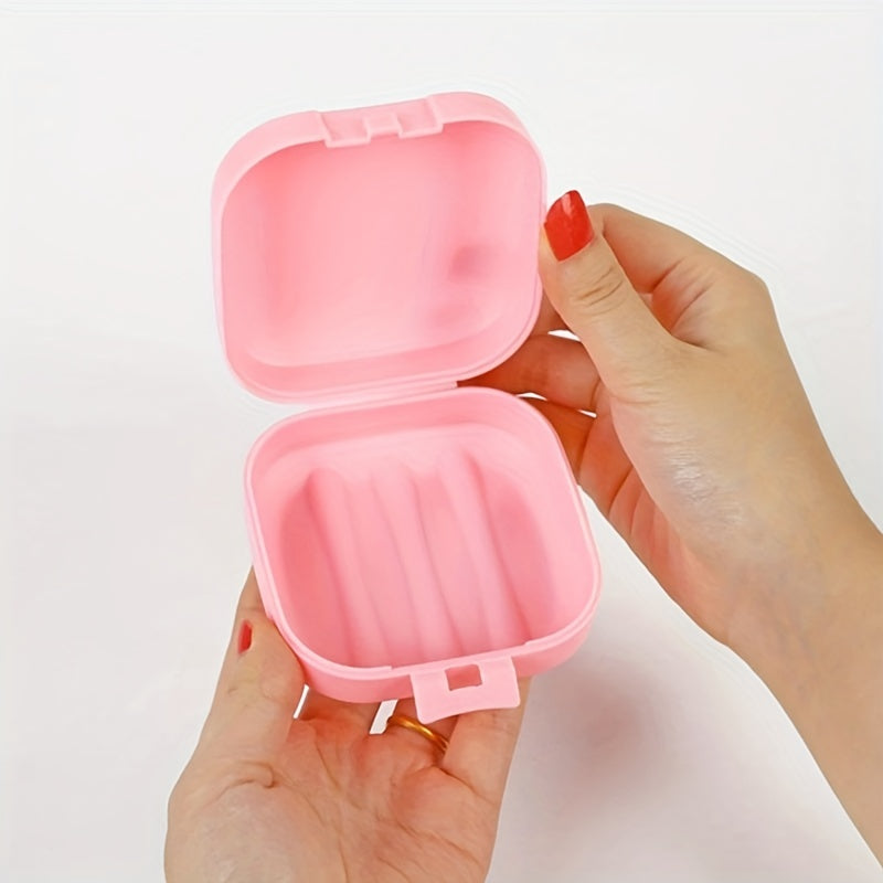 Travel Soap Holder Rectangular Plastic Storage Box Bathroom Accessories