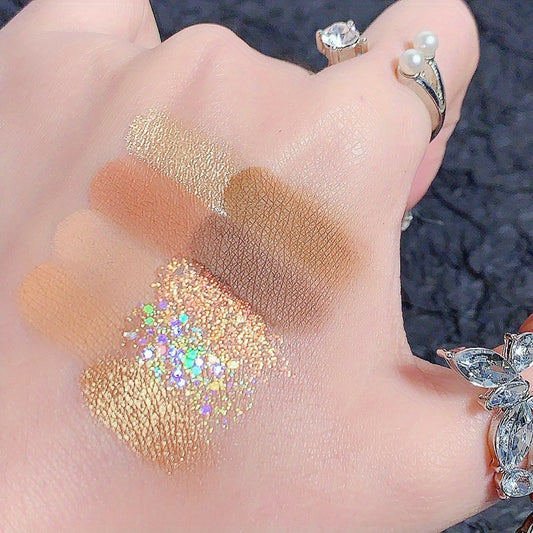 9 Eyeshadow Palette Pearly Shimmer Matte Finish