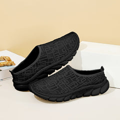 Women's Mesh Slip-On Sneakers Lightweight Casual Outdoor Shoes