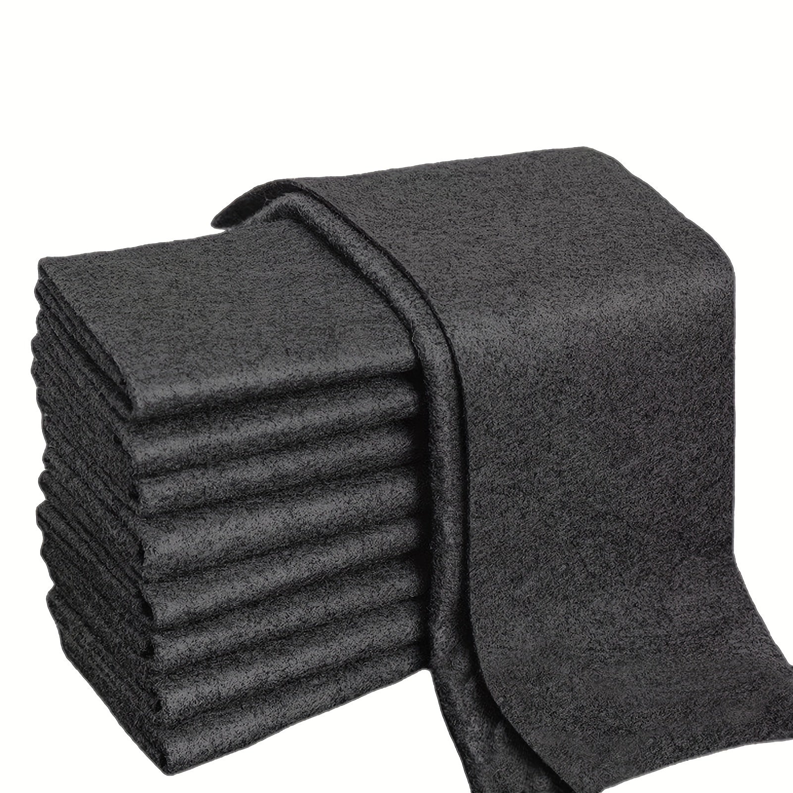 10pcs Microfiber Cleaning Cloth No Water Marks Reusable for Window Car Glass