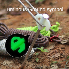 10pcs Camping Canopy Tent Nails Wind Rope Nail Butterfly Shaped Tent Stakes