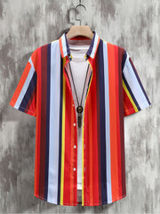 Men's Block Striped Shirt