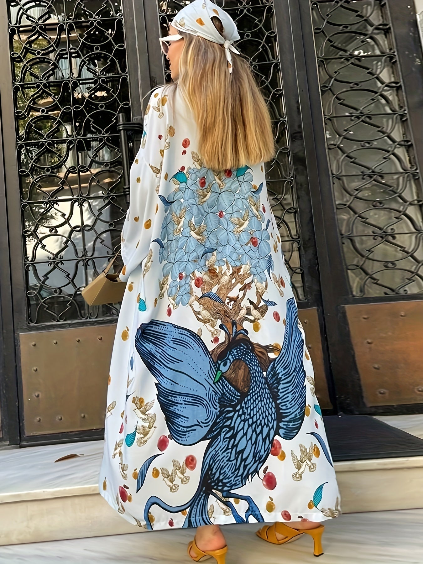 Boho Style Beachwear Kimono Women's Swimwear & Clothing