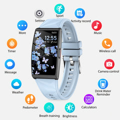 Unisex Smartwatch with Wireless Calling and HD Touchscreen Camera Control