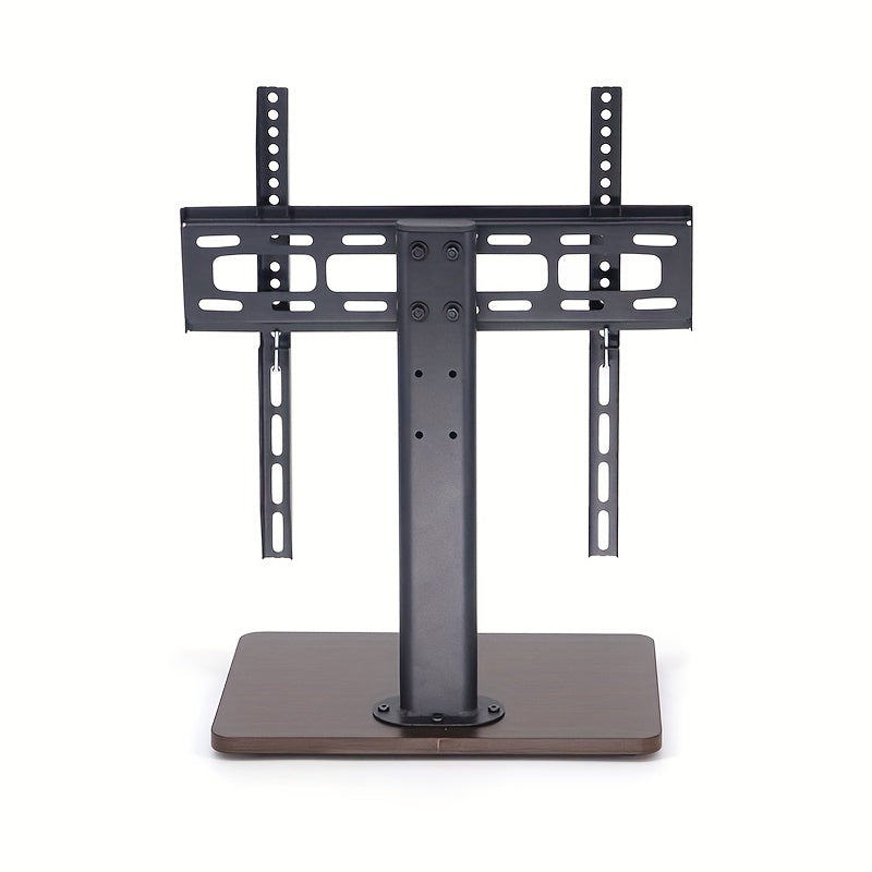 Universal TV Wall Mount with Wood Grain Base for 66-139 cm TVs