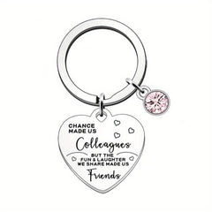 Inspirational You Touched Lives Keychain Thank You Gift