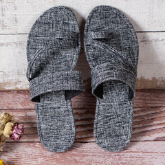 Women's Solid Beach Slides Sandals Flat Outdoor Casual Slippers