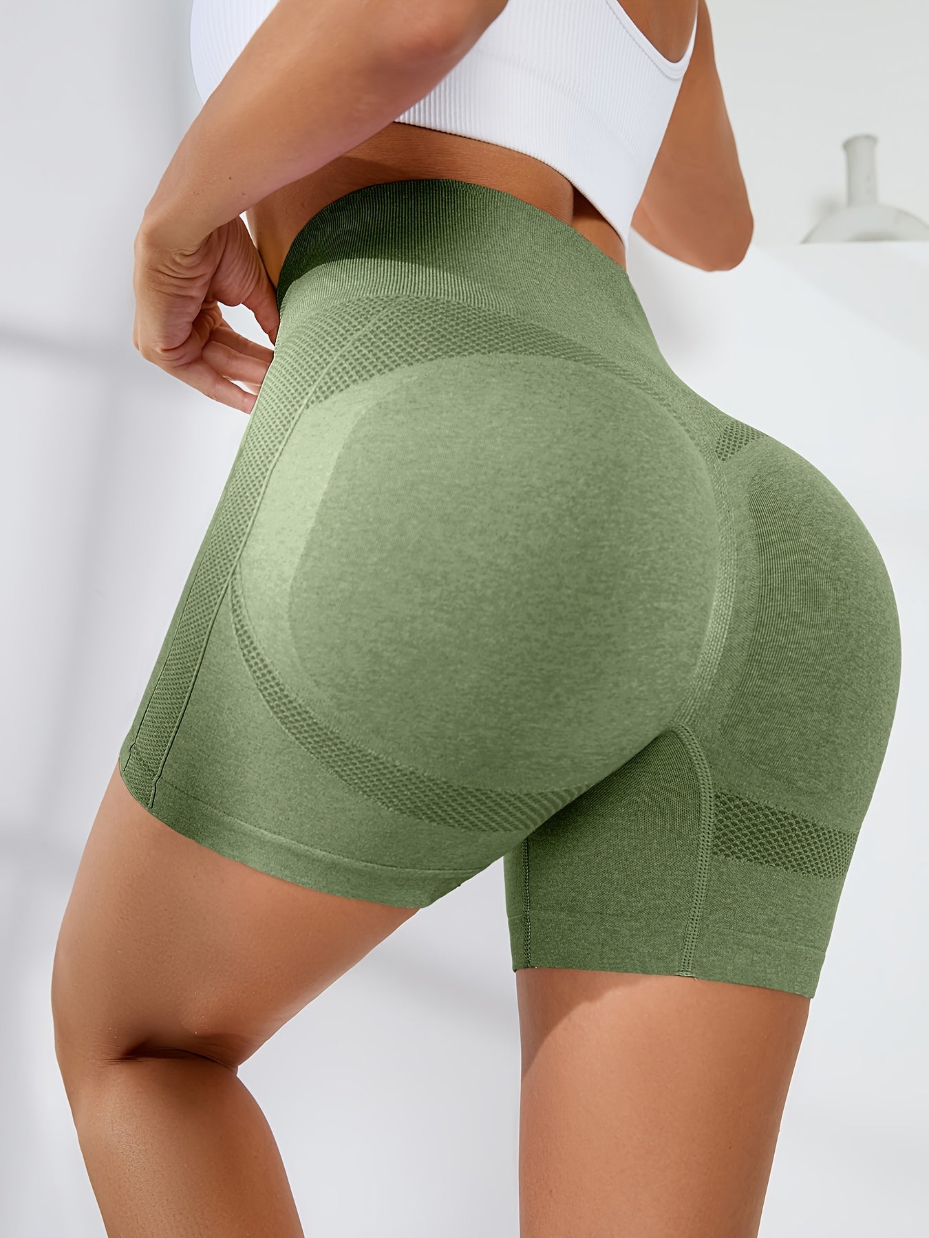 High Stretch Yoga Butt Lifting Shorts Women's Activewear
