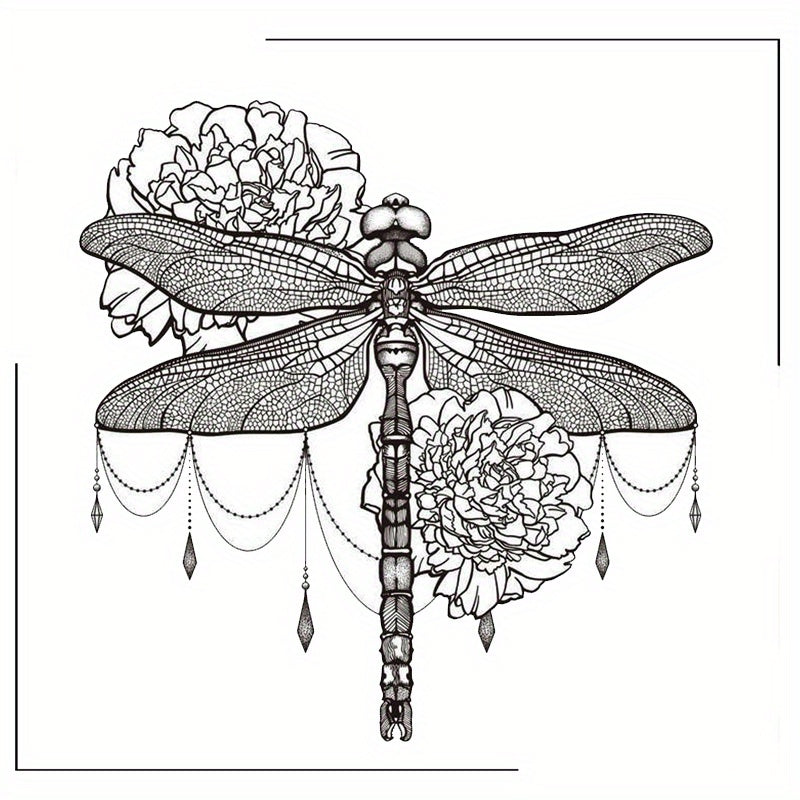 Dragonfly Clear Stamps for Crafting & Scrapbooking