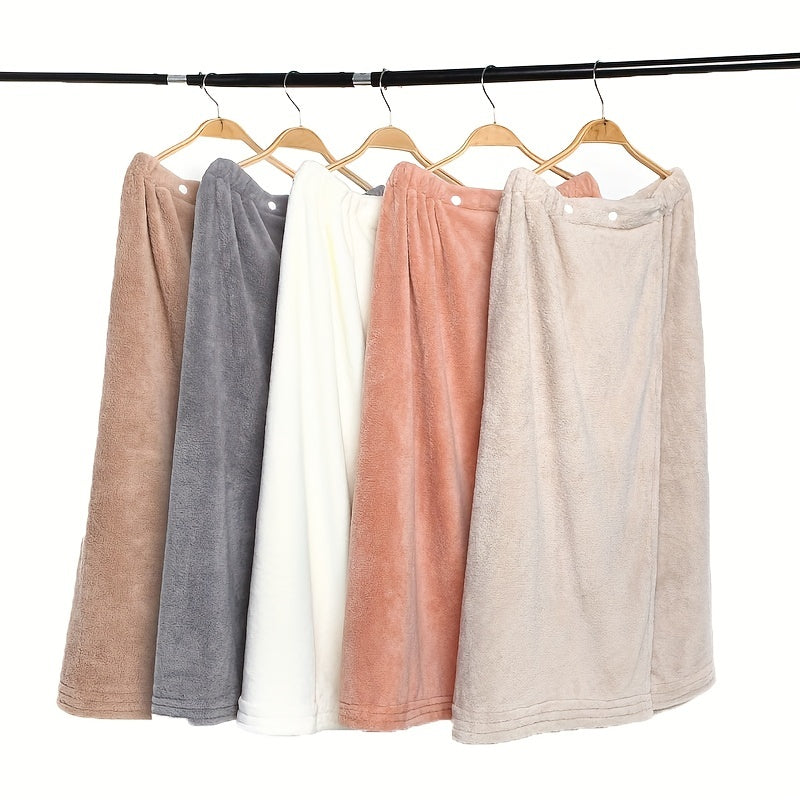 Women's Quick Drying Shower Wrap Towel Bath Skirt for Spa Sauna Pool Gym