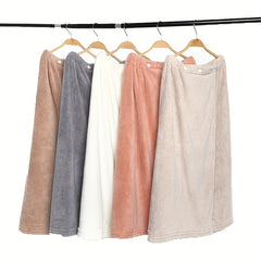 Women's Quick Drying Shower Wrap Towel Bath Skirt for Spa Sauna Pool Gym