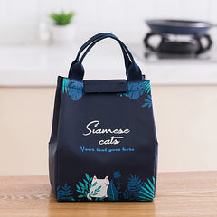 Insulated Lunch Bag Aluminum Foil Waterproof Freezable Cooler Bag
