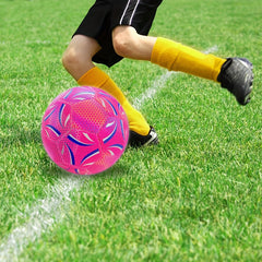 Luminous Football No 5 Indoor/Outdoor Training Soccer Glow In The Dark