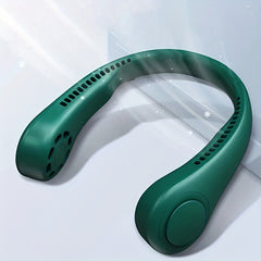 Leafless Hanging Neck Fan USB Rechargeable Small Fan