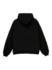 Los Angeles Baseball Print Hoodie for Men