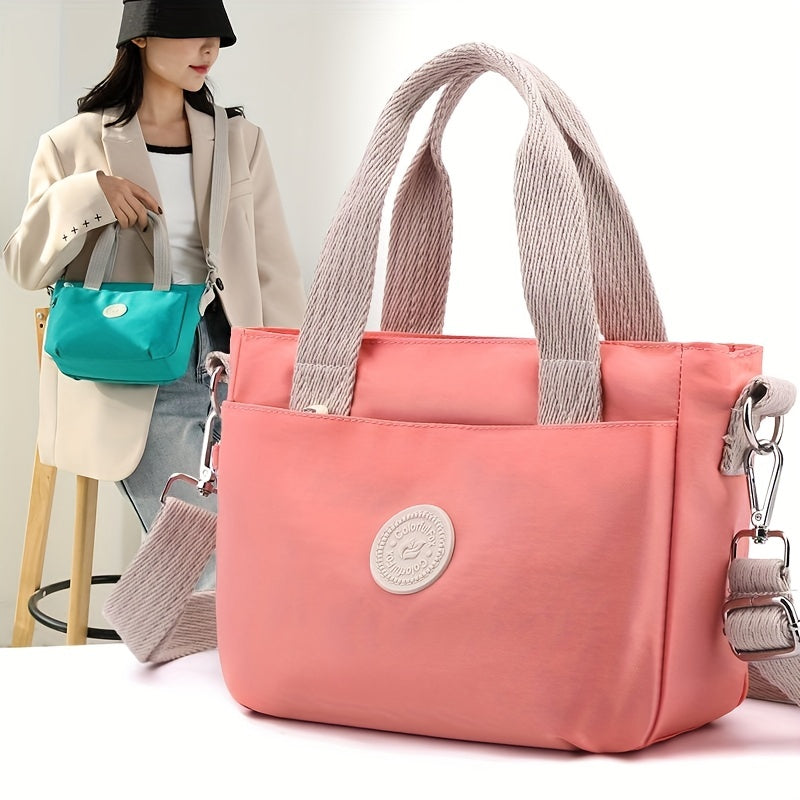 Nylon Cloth Handbag Shoulder Bag Casual Women's Bag Mommy Bag