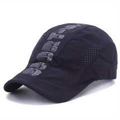 Men's Summer Peaked Cap Sun Hat Casual Printing Forward Hat
