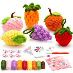 Crochet Kit For Beginners with Video Tutorials DIY Craft Supplies