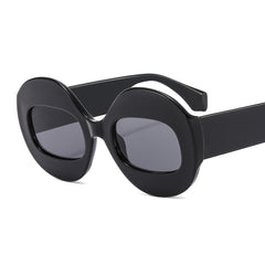 Vintage Round Frame Sunglasses for Women