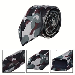Men's Camouflage Tie Uniform Tie