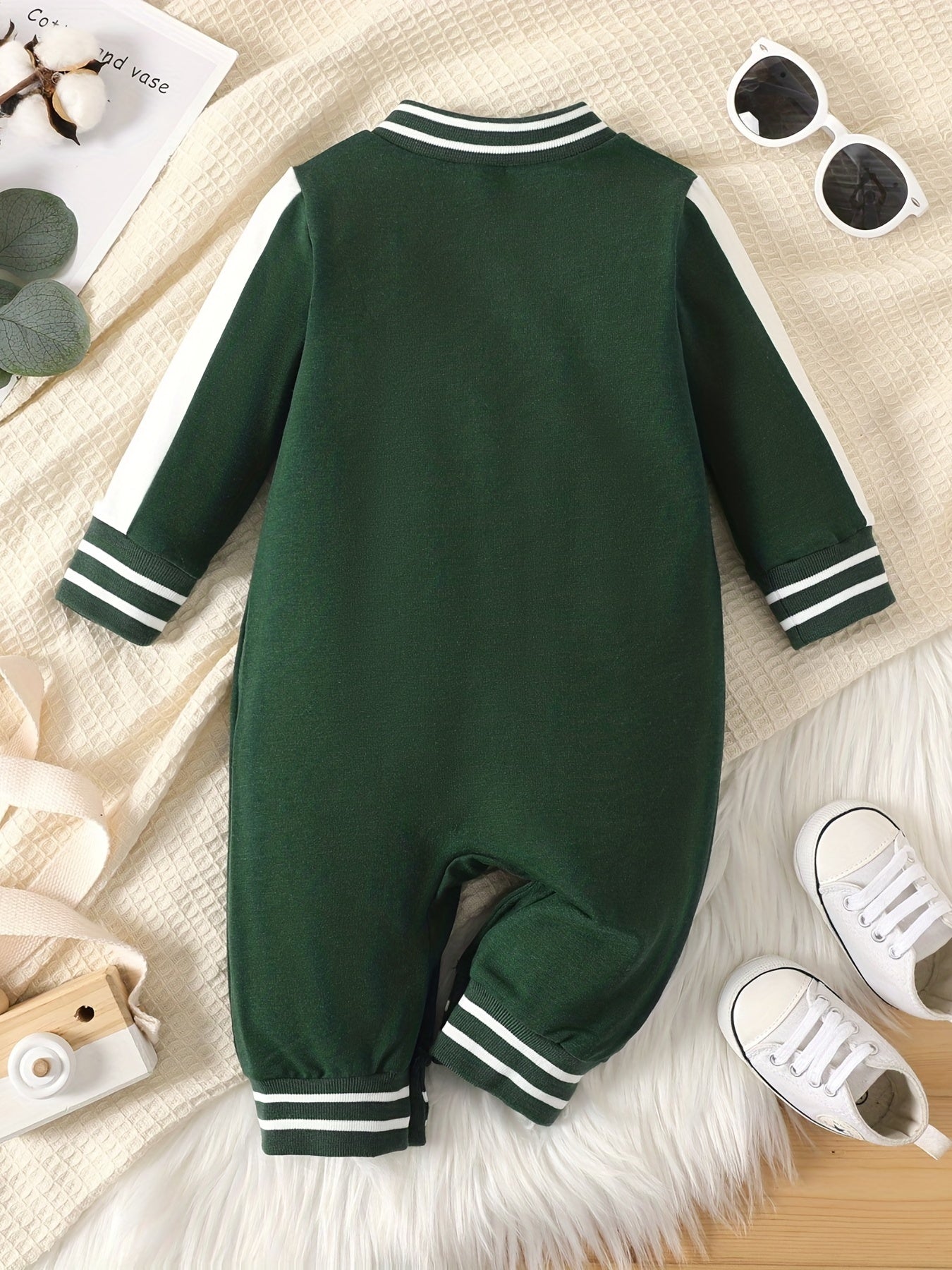 Baby Casual Baseball Bodysuit
