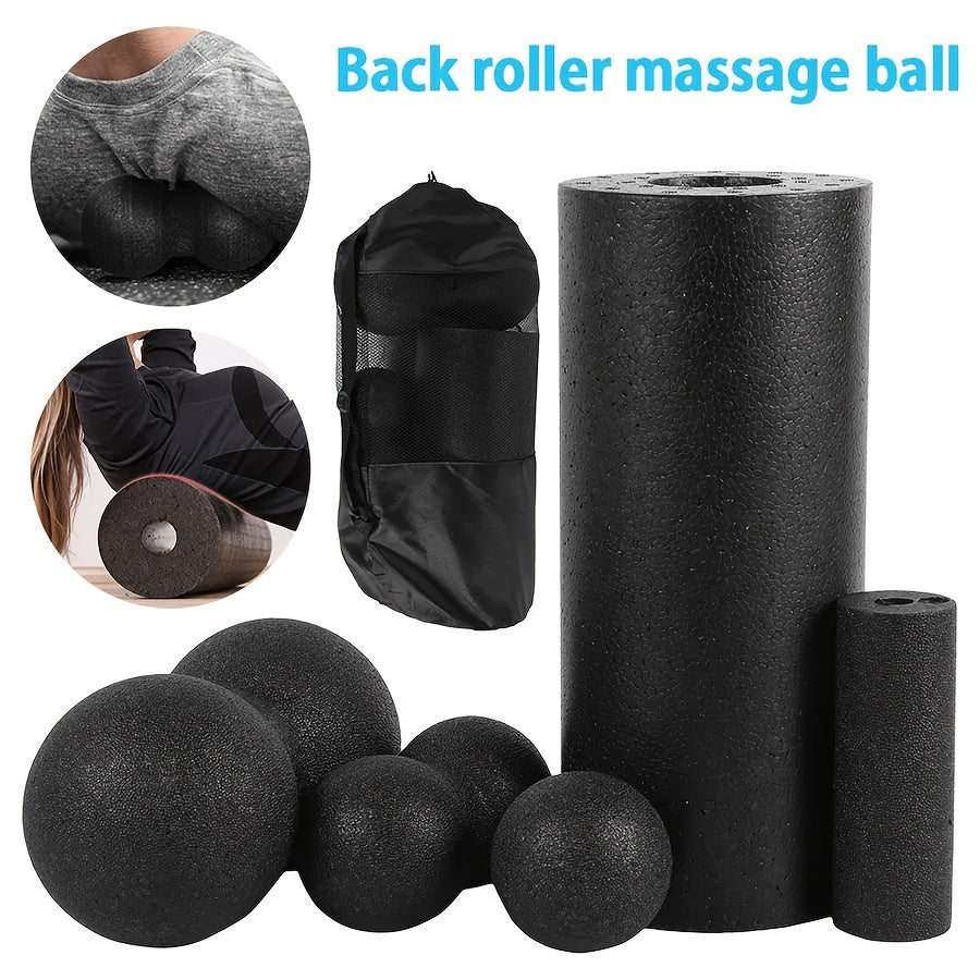 5pcs Yoga Massage Roller Set for Pilates Muscle Release