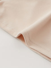 Solid Lounge Bottoms Soft Elastic Waistband Shorts Womens Loungewear