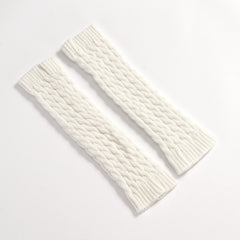 Women's Winter Leg Warmers Crochet Knitted Boot Cuffs