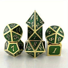 7pcs Slanted Digital Dice For Outdoor Desktop Entertainment
