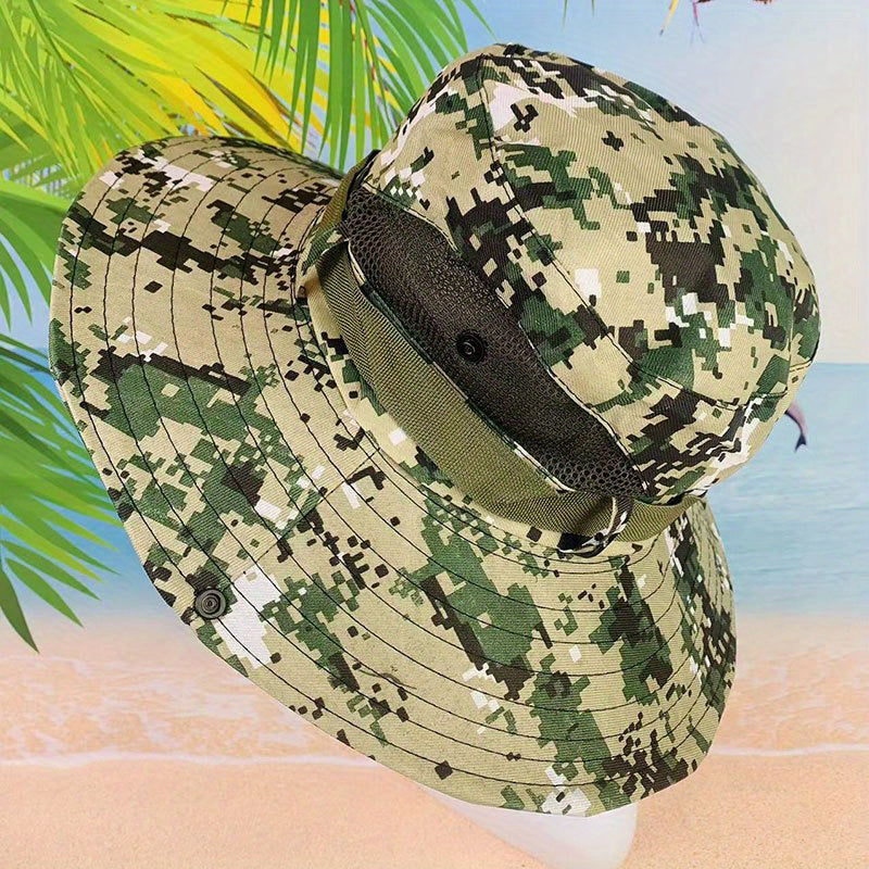 Adult Large Brim Sun Fishing Hat
