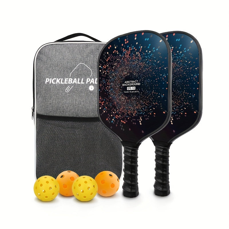 Haitime Pickleball Paddles Set of 2 with Carrying Bag