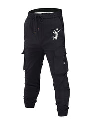 Men's Eat Sleep And Anime Cargo Joggers