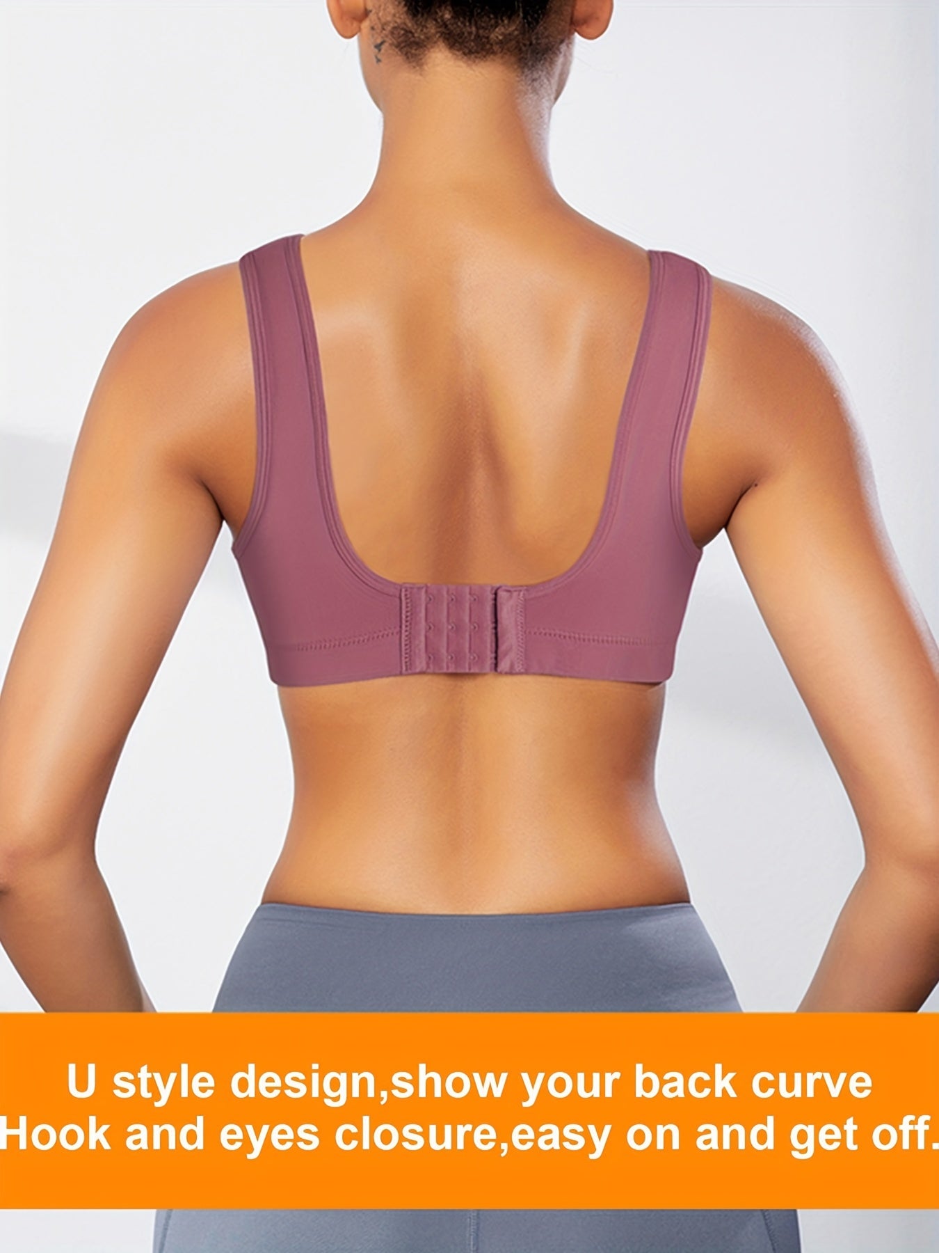 High Impact Wireless Sports Bra for Women