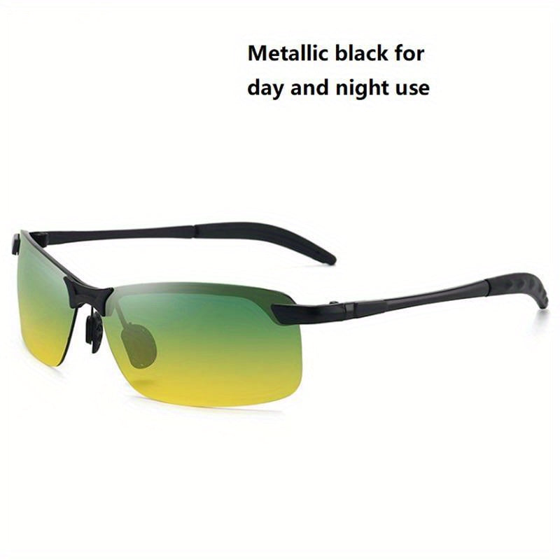 Polarized Sunglasses Men's Night Dual use Driving Fishing Riding Sunglasses