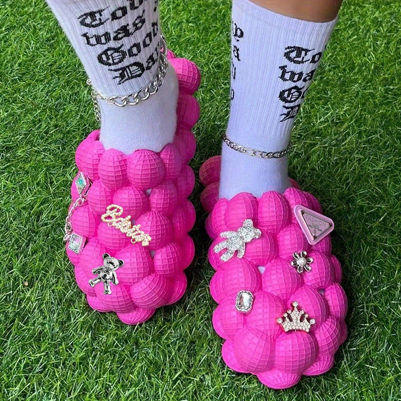 Fashionable Bubble Slippers Waterproof Non Slip Beach Slippers
