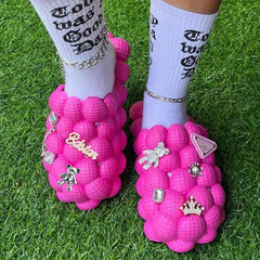 Fashionable Bubble Slippers Waterproof Non Slip Beach Slippers