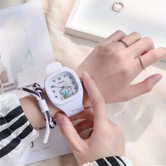 Square Watch School Student Waterproof Sports Pointer Quartz Watch